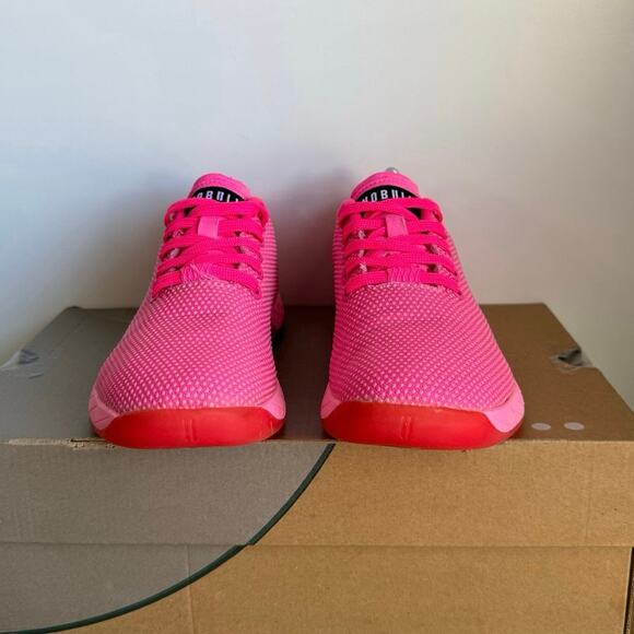 NOBULL Women's Outwork in Neon Pink Training Sneakers  - Men 4.5- W 6 - Picture 12 of 15